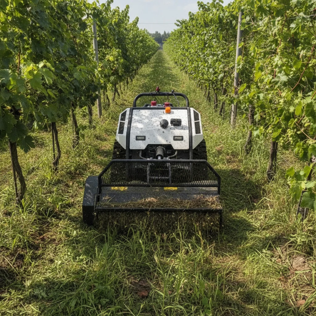 2026 GRACE 500mm Pro Meistverkaufter Raupenmäher-Roboter Ferngesteuerte Breitflächen-Grasschneidemaschine Kostenloser Versand