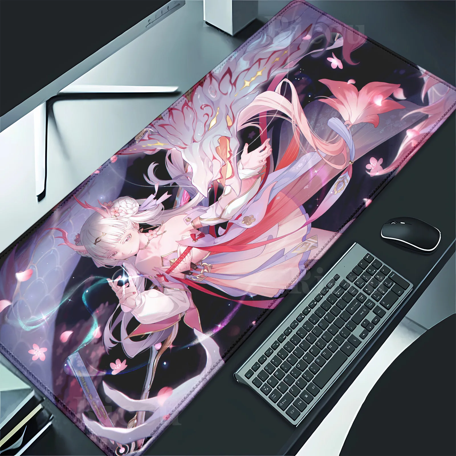 Wuthering Waves Jinhsi Comic Mauspad Spiel Laptop Matte Großes Kawaii Anime Mauspad Gaming Zubehör E-Sport PC Peripheriegeräte