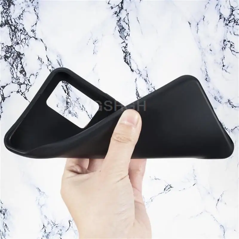 Phone case Anti-knock Soft TPU Phone Case For ZTE Libero 5G ii A103ZT 6.67" Silicone Caso Cover Bumper Tempered Glass