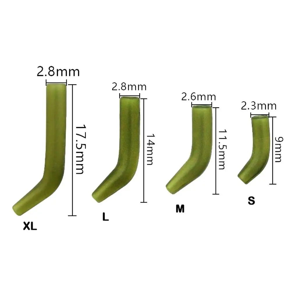 30pcs Kickers Hook Carp Fishing Hook Aligners Sleeve Hook Line Aligners Fishing Tackle Accessories Terminal Tackle