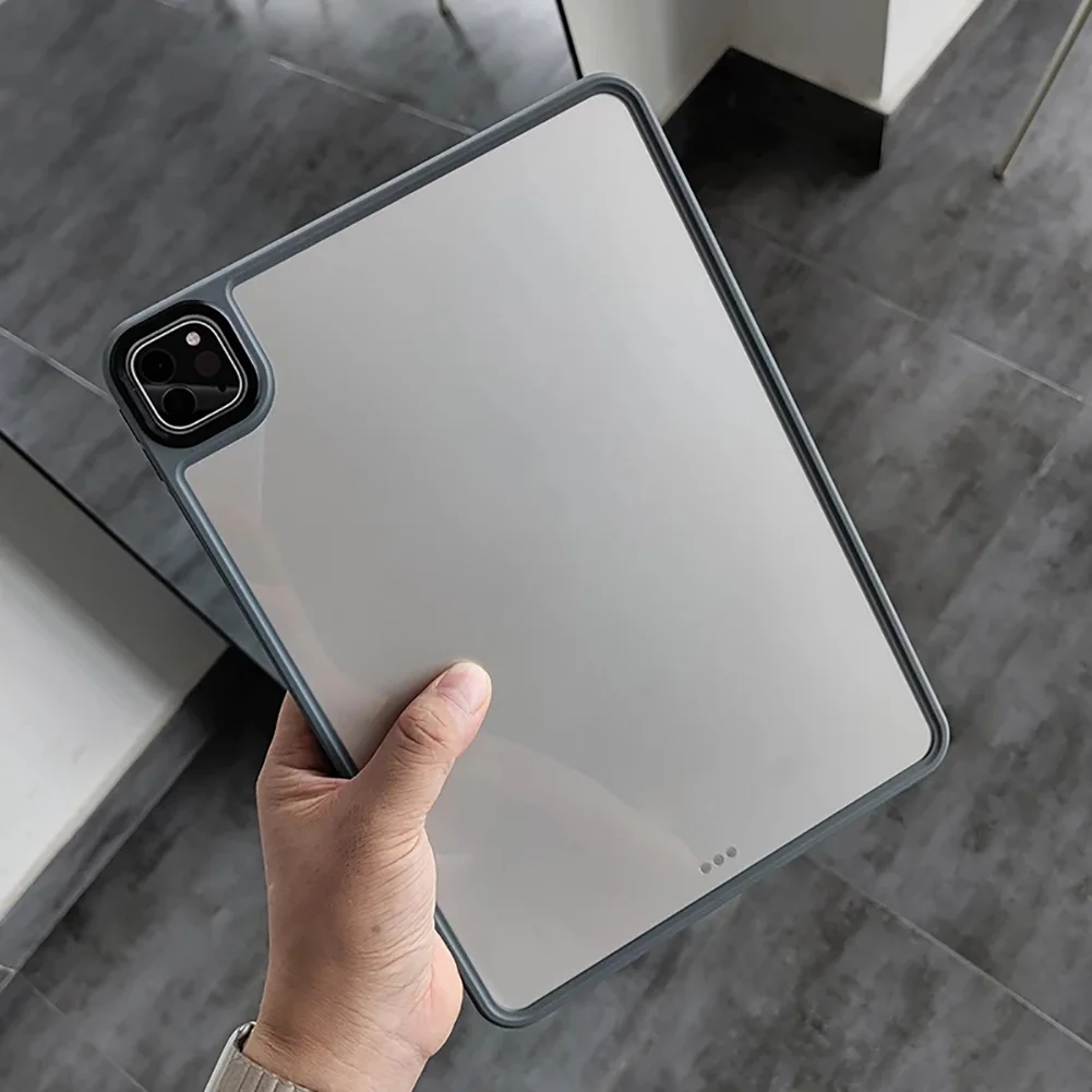 

TPU Edge Clear Back Case for iPad Air 5th Gen 10.9 2022 Pro11 2020 2021 10.2 7th 8th 9th Mini6 Transparent Cover Accessories