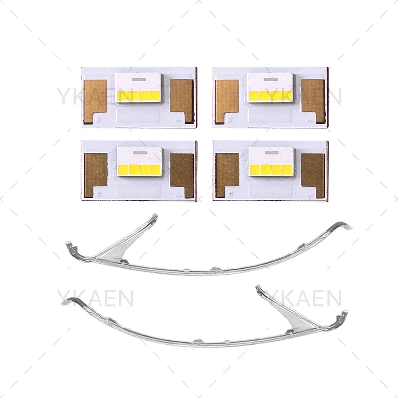 렉서스 LS460 2013-2016 화이트 LED 엔젤 아이 DRL LED 칩 보드 헤드라이트 주간 주행등 튜브 라이트 가이드 스트립 아크릴