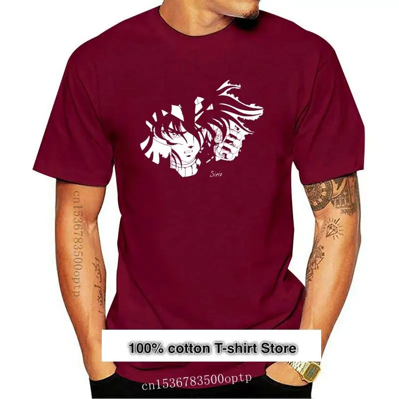 Camisetas De Sirio Il Dragone Para Hombre, Camisas Clasicas De Cavalieri, Bello, Zodiaco, Saint Seiya, Nuevas