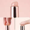 Nail Art Silicone Brush Reusable Mirror Powder Pigment Applying Manicure Tool Gradient Effect Nail Arts Silicone Applicator 2