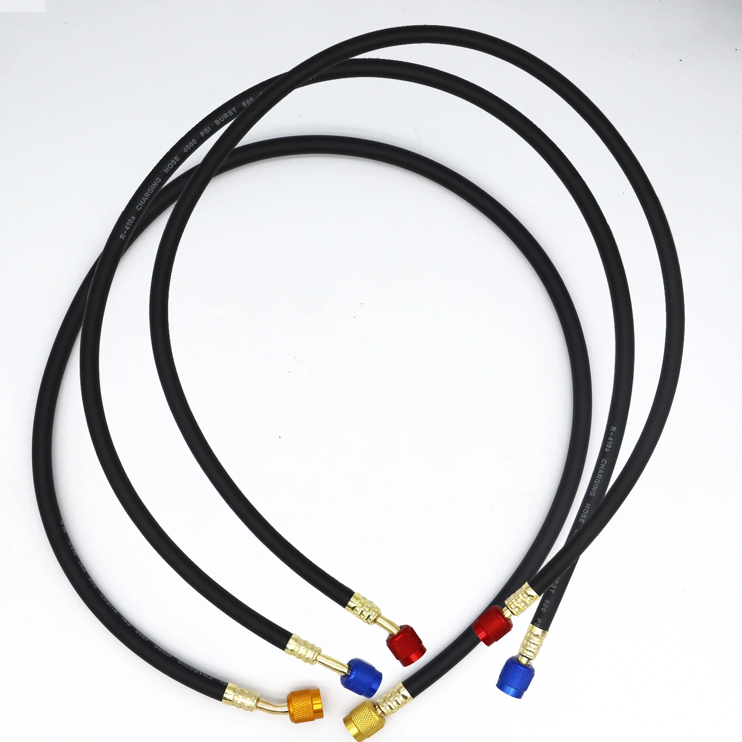 Air Conditioning Hose r134a R410A AC Refrigerant Charging Hoses HVAC Air conditioning tool car silicone hose pipe Air Condition System Maintenance