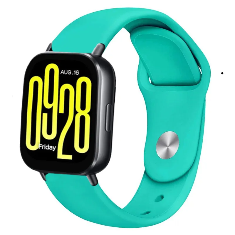 Comfortable 22mm Soft Silicone Strap - Replaceable Wristband for Smartwatches