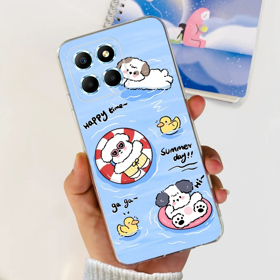 Fashion Butterfly Flower Soft Silicone Shockproof Phone Case Cover