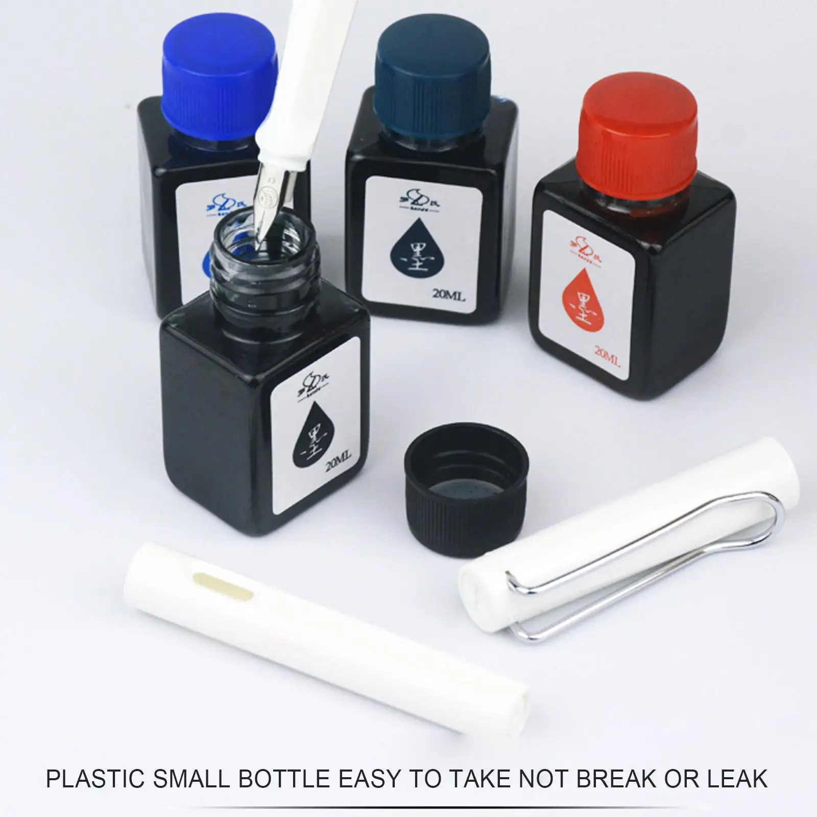 20ml Fountain Pen Ink Dip Pen Ink Bottle Blue Refilling Writing Inks Available Calligraphy Art Sac Students Station fountain pen ink,calligraphy ink
