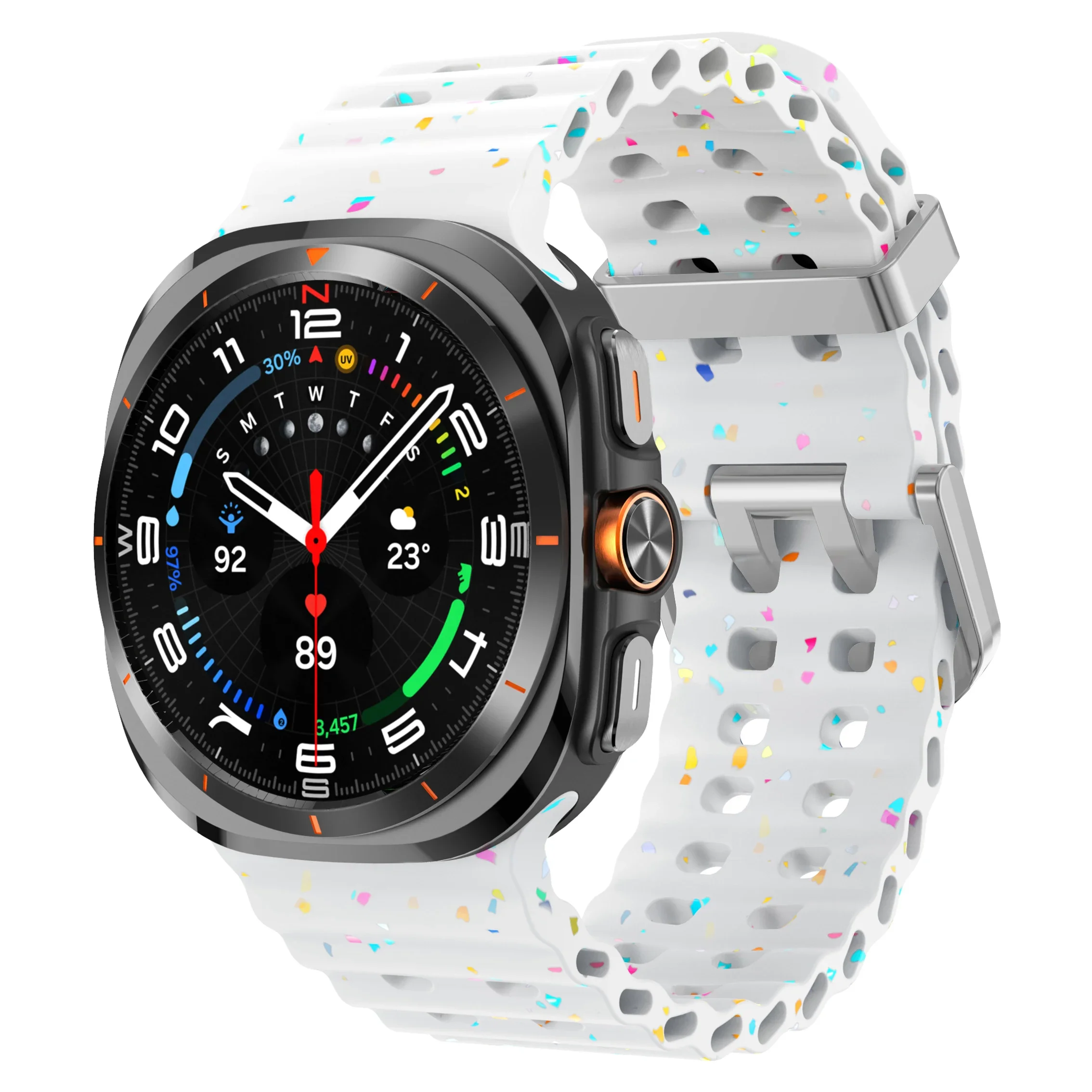 Luminous Silicone Smartwatch Strap - Universal Fit