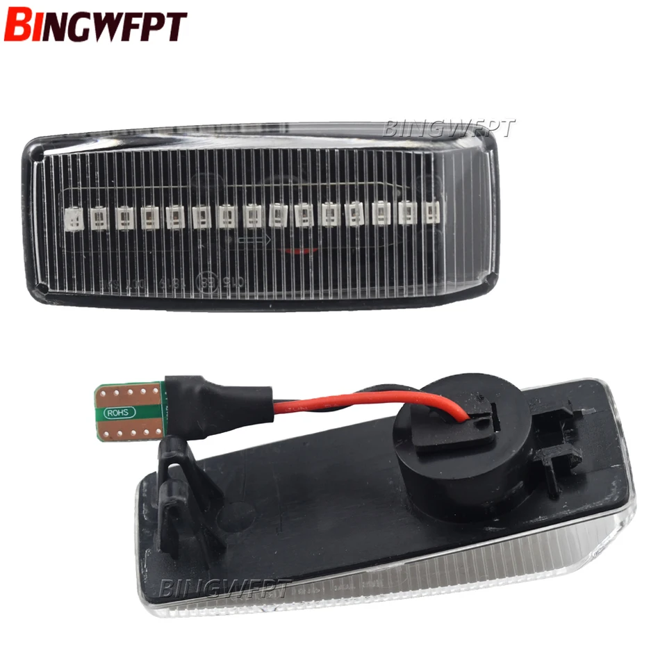 Pair Of Front Fender Indicator Lamps For Mercedes-Benz SL R129