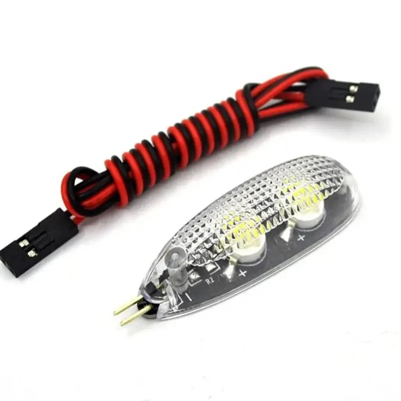 Lampe LED 12V/5V pour éclairage sécurité en mode rouge, idéale pour signalisation