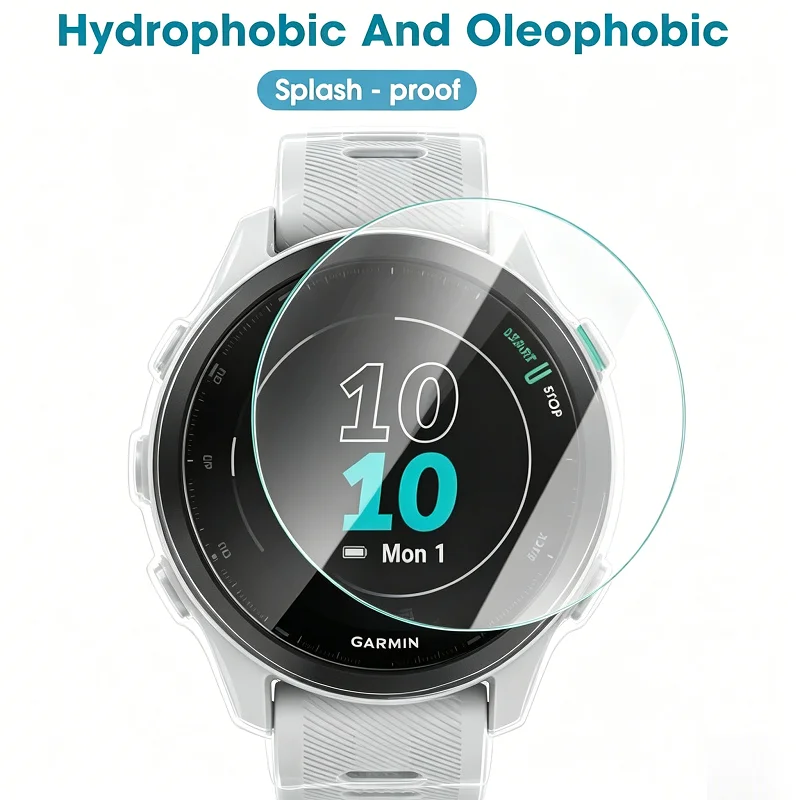 Premium Tempered Glass Screen Protector Film for Garmin Forerunner Series