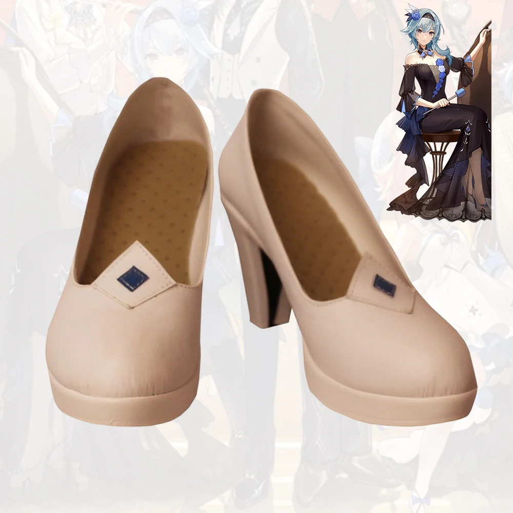 

Eula Shoes Genshin Concert 2023 Cosplay Boots
