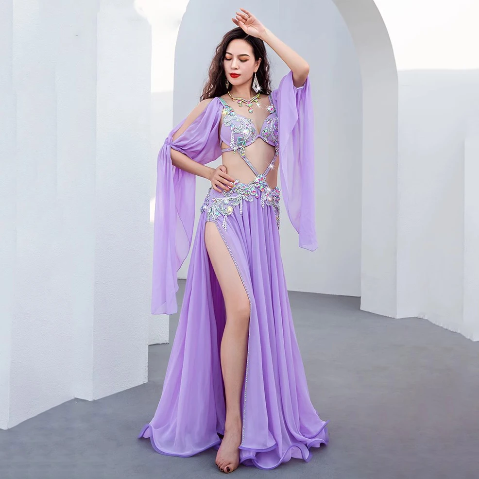 女性のためのegyptianベリーダンスコスチュームセット、popsong