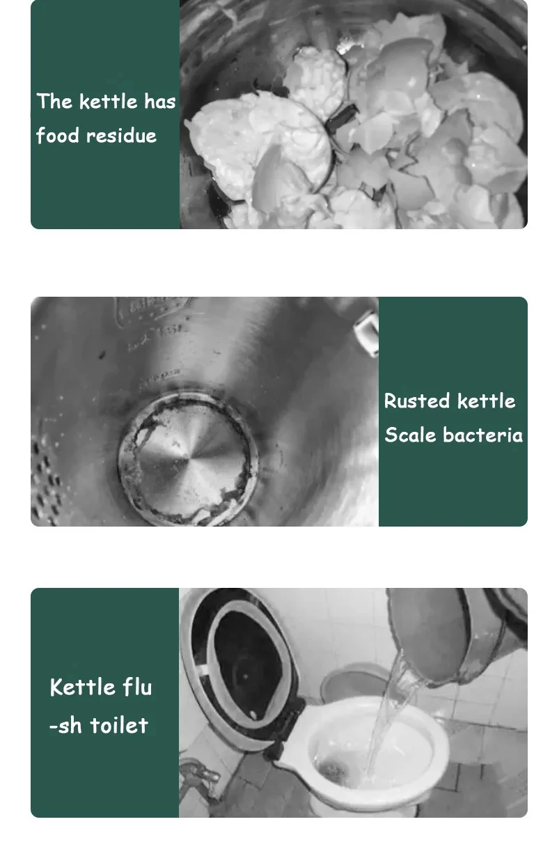 Description Picture 5 of item0.8L Mini Electric Kettle Small Capacity 304 Stainless Steel Teapot Hotel Dormitory Kettle Portable Travel Boil Water Pot 220V