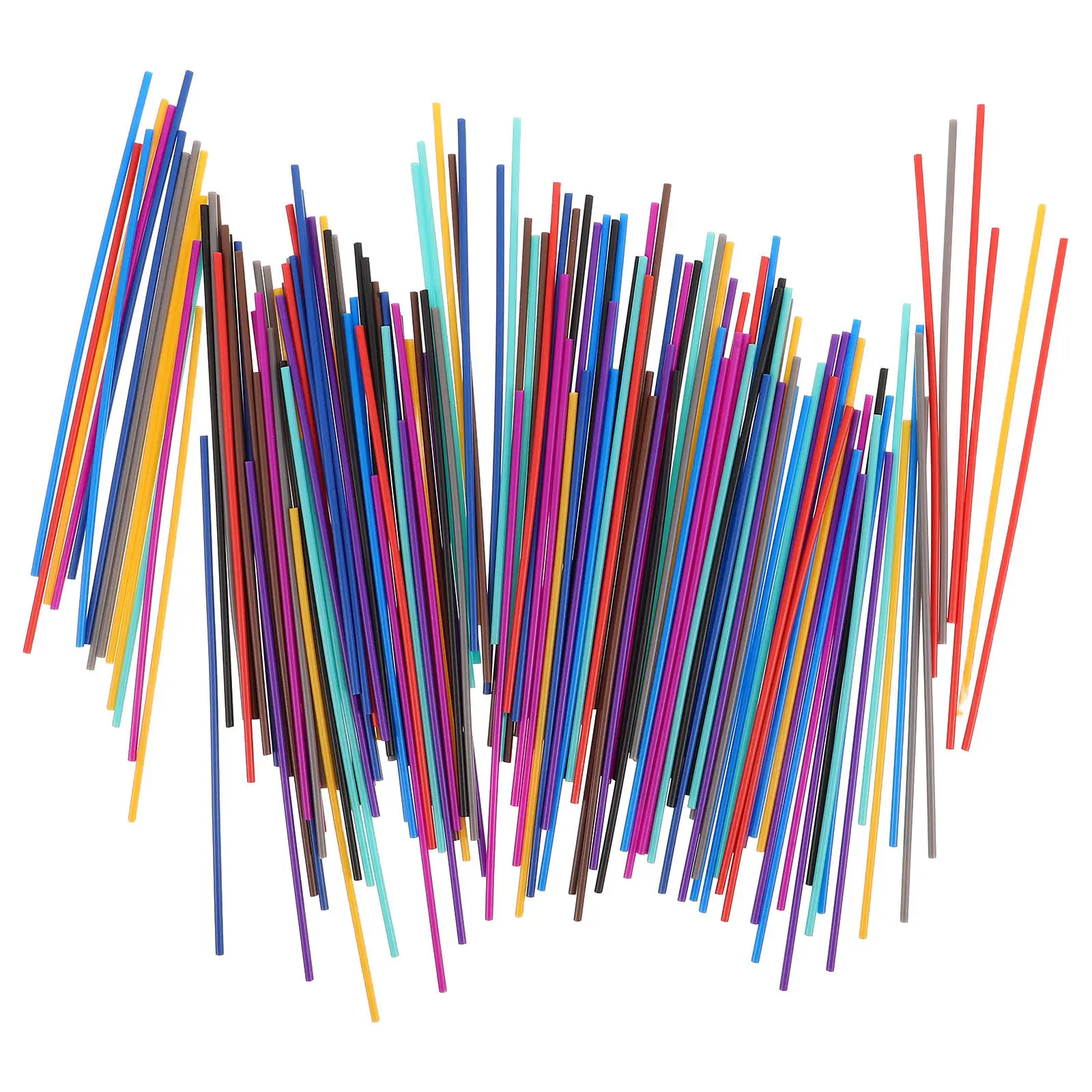 260Pcs 인쇄 펜 필라멘트 리필 3D Doodler 펜용 2.5mm x 15cm Pcl 필라멘트 3D 프린터 DIY와 호환 가능