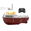 2024 NEW Rc Boat 2.4G Powerful Dual Motor Long Range Wireless Electric Remote Control Tugboat Model Toys for Boys Jet Boat gift 1