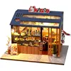 CUTEBEE Doll House Miniature DIY Dollhouse With Furnitures Wooden House Casa Diorama Toys For Children Birthday Gift Z007 1