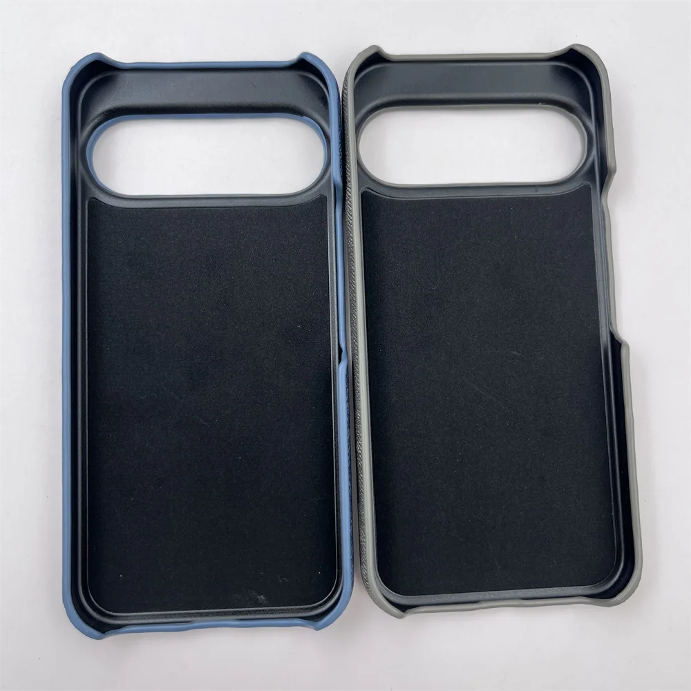 Luxury Denim Magnetic Phone Case with Shockproof Frameless Cooling Design