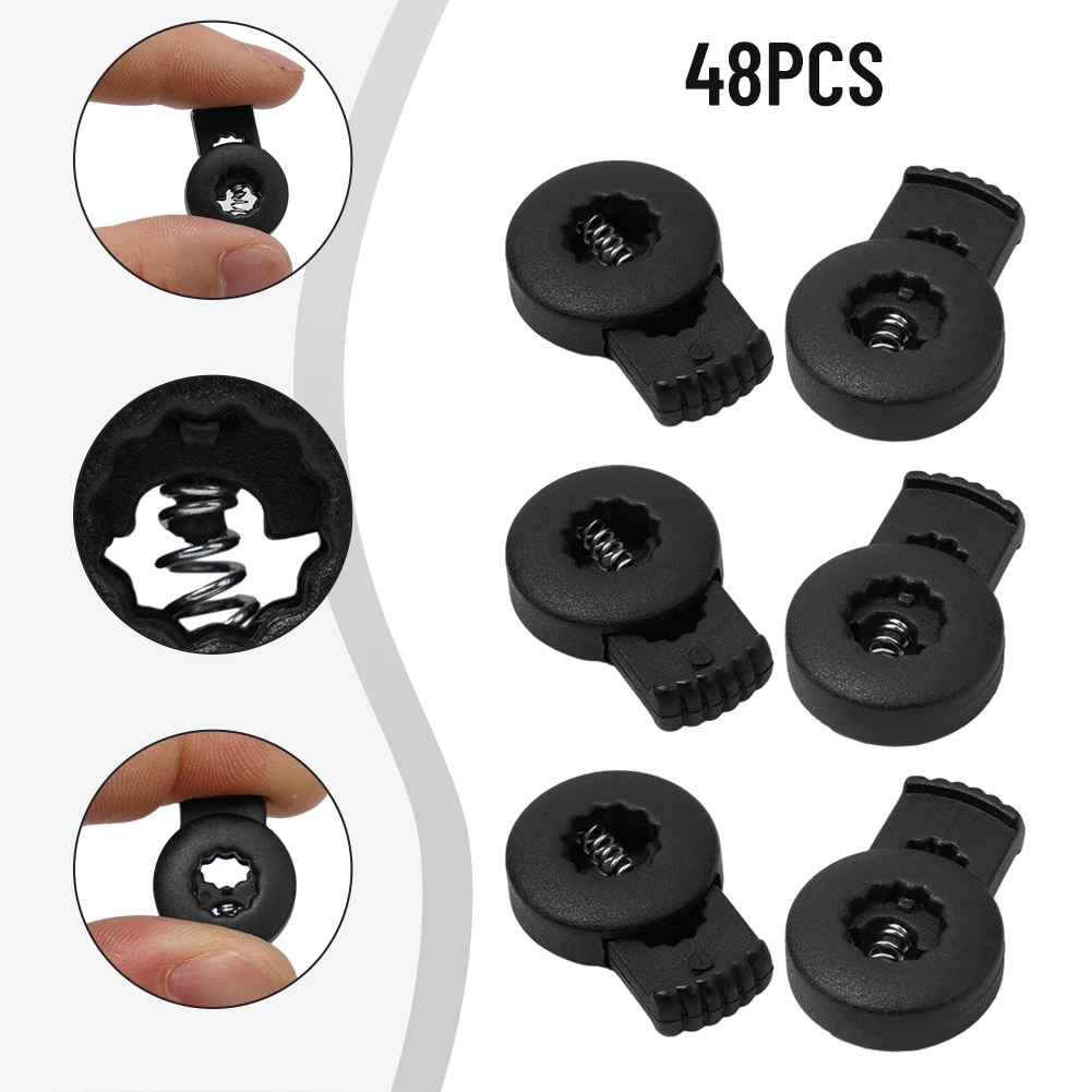 Spring Buckle Baseball Glove Locks Black Outdoor Sports Plastic Practical Softball Buckle Adjustable