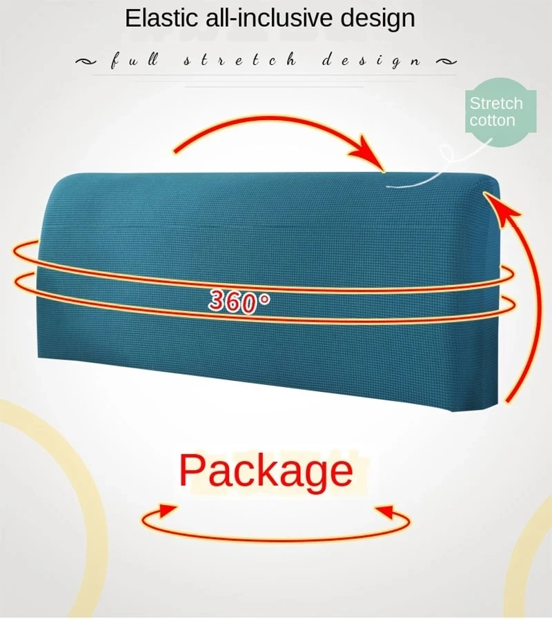 Kamanan Copritestiera Letto Cover Testata Letto Lavabile Fodera Testata Letto Estensibile Fodera