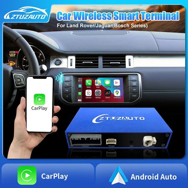 Wireless Apple CarPlay Android Auto Interface Kit For 2012-2016 Range Rover L322