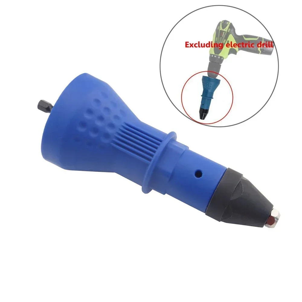 Krachtige Electric Rivet Nut Gun Riveting Tool Cordless Riveting Drill Adapter Insert Nut Tool Drill Adapter