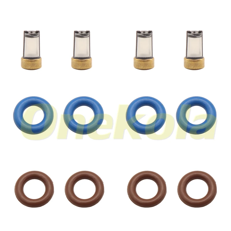 Bosch Chrysler Dodge Ram Jeep 3.6L Fuel Injector Service Repair Kit Filters Oring Seals Grommets 0280158233 5184085AC