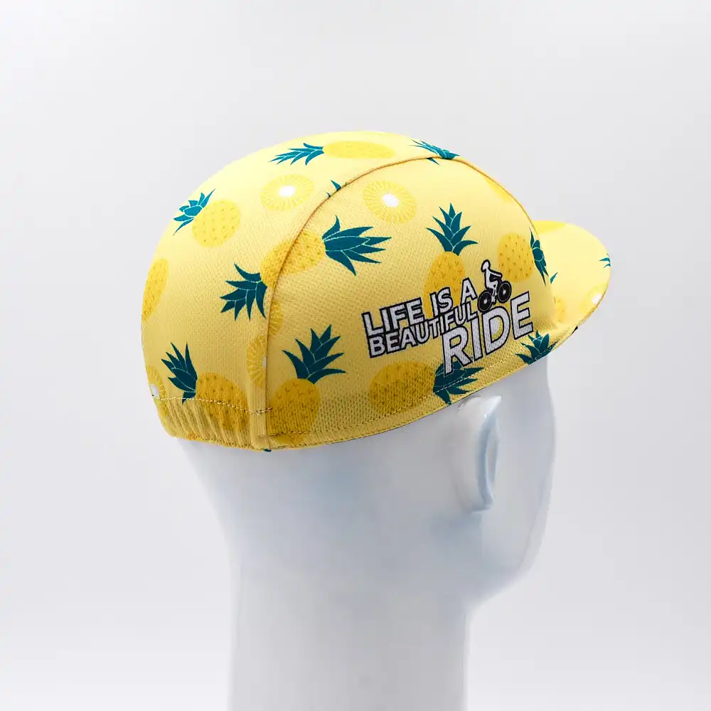 Classic Print Cycling Caps Anti-UV Summer Quick Dry Mesh Outdoor Bike Riding Hats Breathable Quick Dry 5