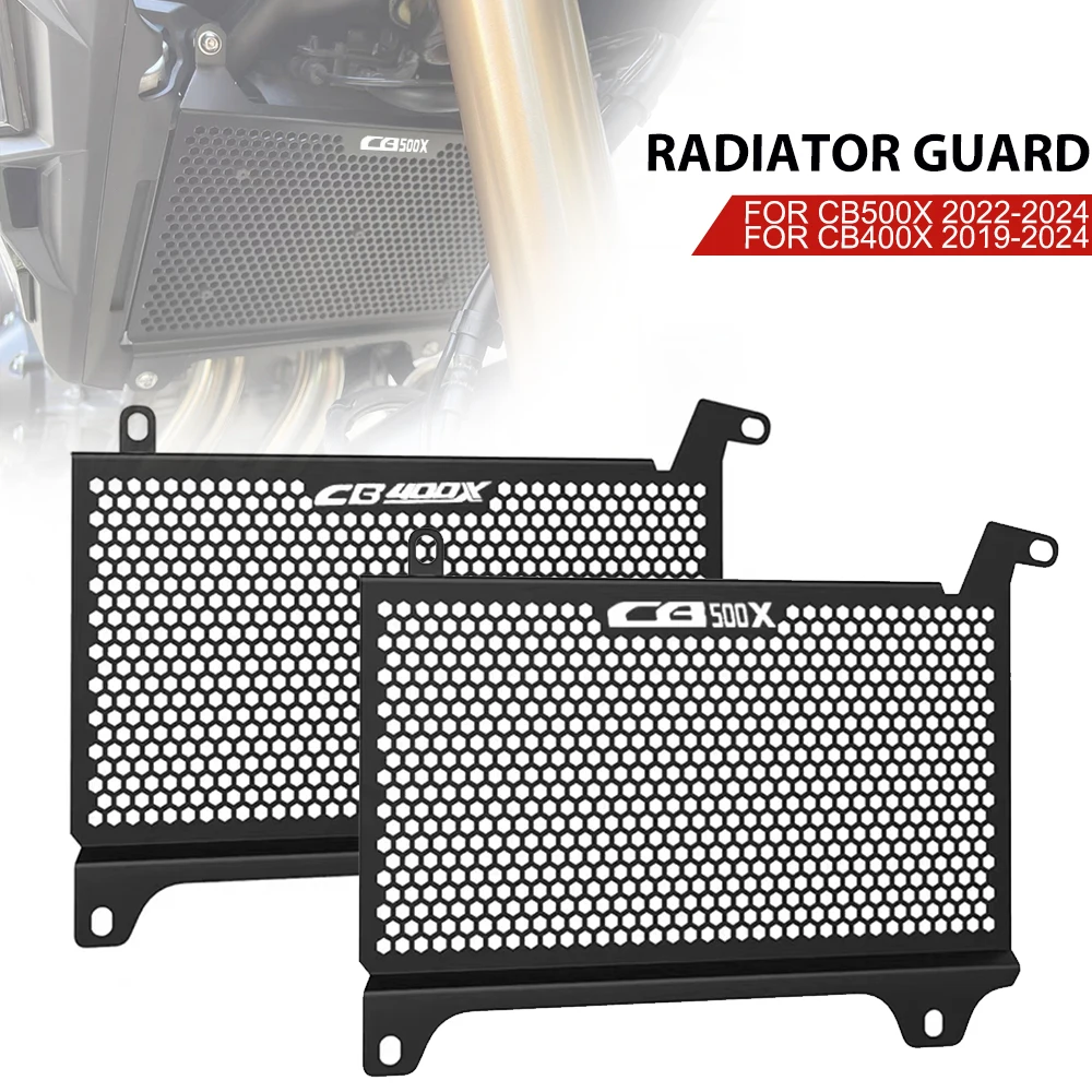 

Motorcycle Radiator Grille Grill Guard Protector Cover For Honda CB400X CB400 X 2019-2024 CB500X CB 500X 2022 2023 CB 400X CB500