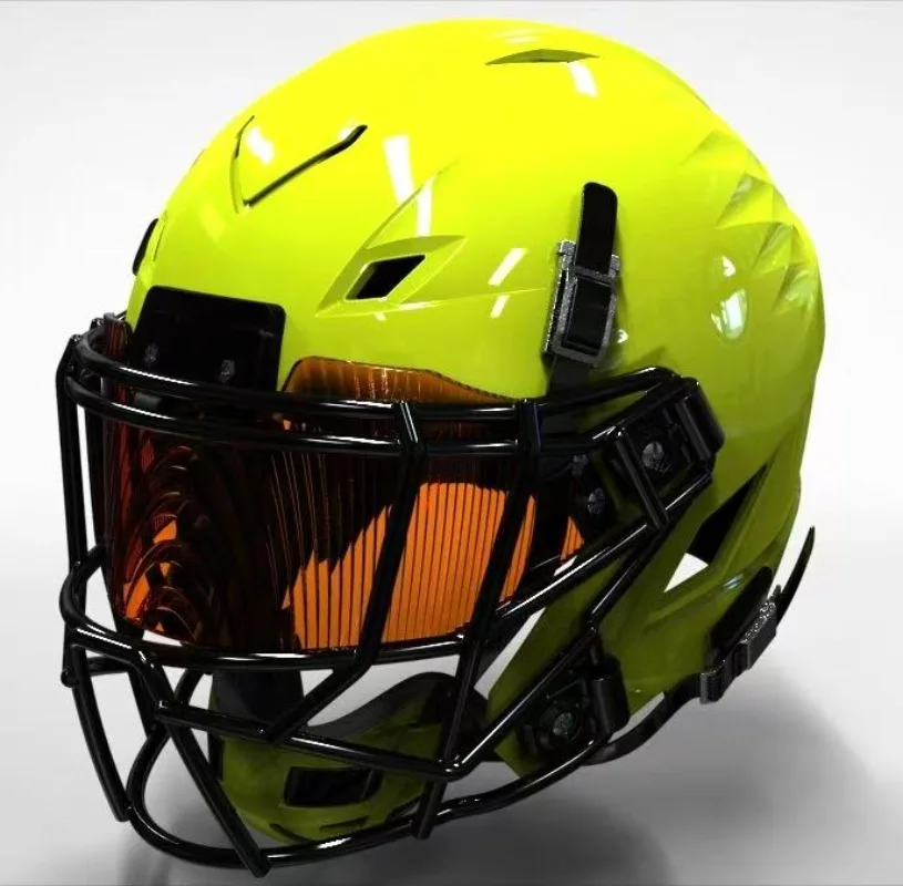 Carbon Fiber Adult Football Helmet 3