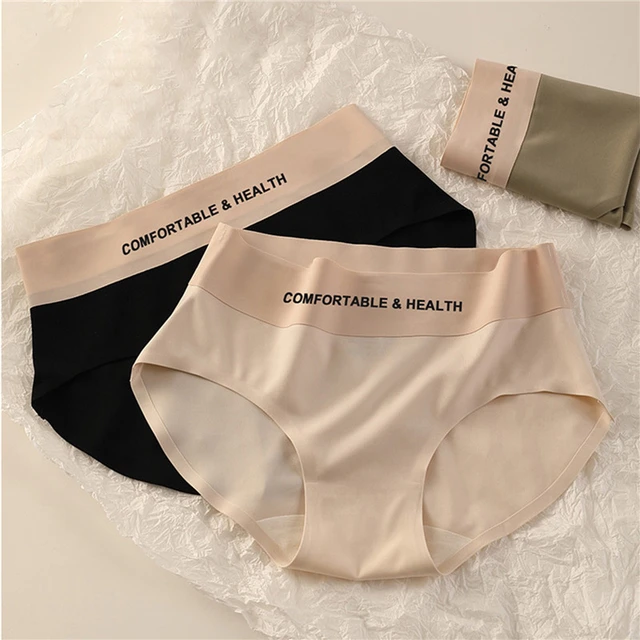 FallSweet 2PCS Seamless Panties for Women Sexy Low Waist Underpants  Brazilian Panties Briefs Plus Size Lingerie Female Underwear - AliExpress
