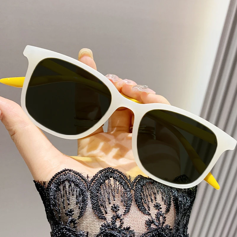 Unisex Trendy New Sunglasses Women's Retro Vintage Ultralight Myopia Glasses Outdoor UV Protection Eyeglasses with Prescription 4