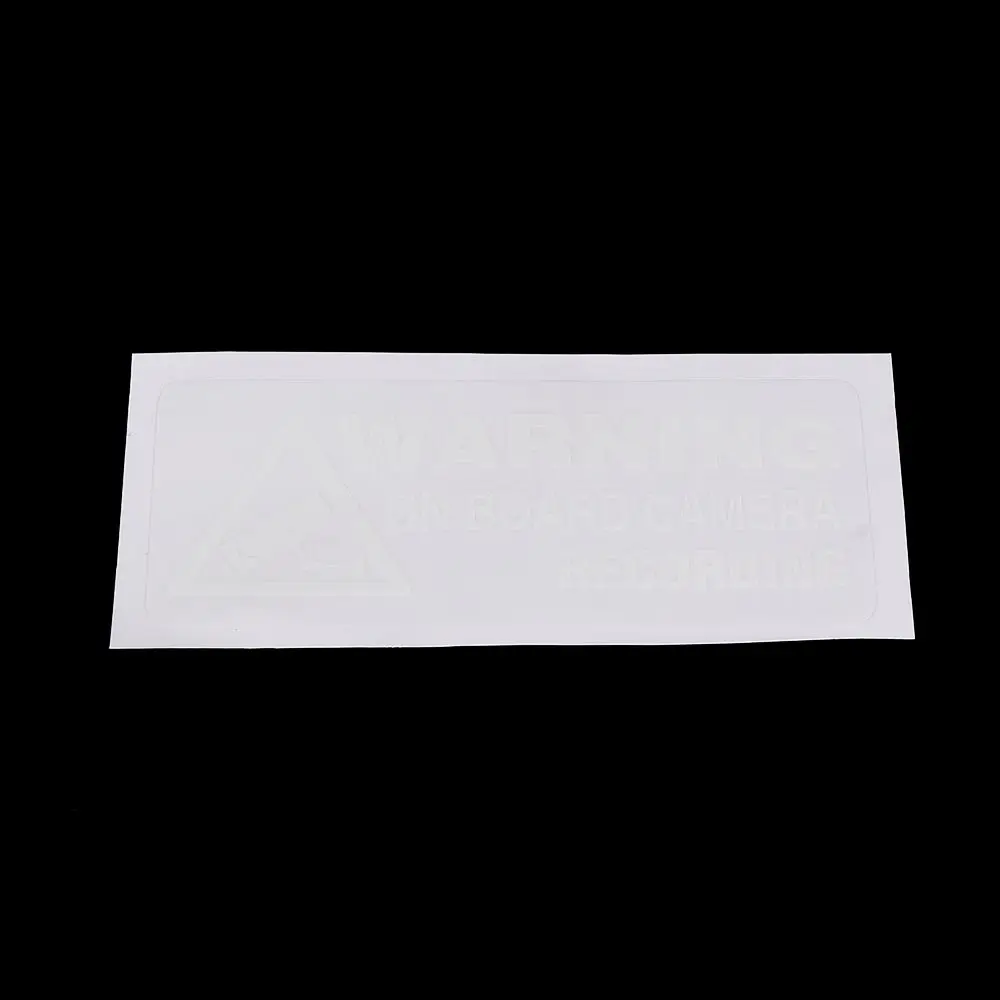 Enhanced Product Title:  
Window Warning Car Sticker - Onboard Camera Recording Vinyl