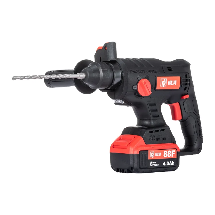 Manufacturer Direct-Selling Durable Dual-Electric Portable Cordless Brushless Lithium Electric Hammer Drill