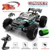 SCY 16101PRO 16102PRO 1:16 70KM/H 4WD RC Car With LED Headlight Remote Control Cars High Speed Drift Monster Truck for Kids Toys 1