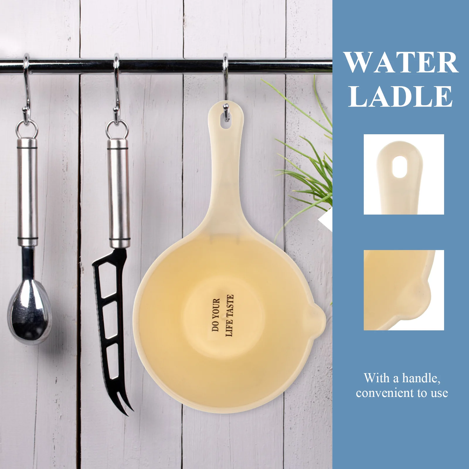 1Pc Shampoo Spoons Water Cup Bath Baby Tub Shampoo Japanese Water Bathtub Plastic Dipper Bathtub Bag plastic water ladle