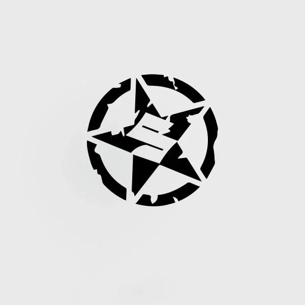 For Waterproof Five-Pointed Star Body Car Styling Reflective Vinyl Sticker Refitting Exterior Decals for SUZUKI JIMNY Swift Etc