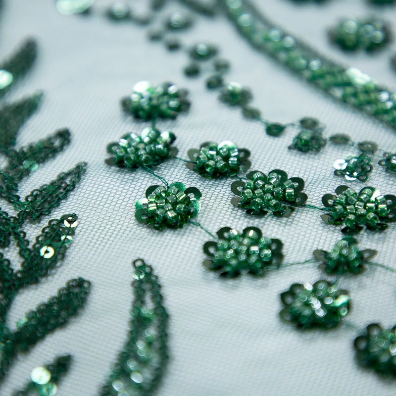 SJD LACE French Mesh Bridal Lace Fabric Beads African Sequins Lace 2025 Hot Sale Nigerian Beads For Women Wedding Dress Sew 3803 SJD LACE French Mesh Bridal Lace Fabric Beads African Sequins Lace 2025 Hot Sale Nigerian Beads For Women Wedding Dress Sew 3803