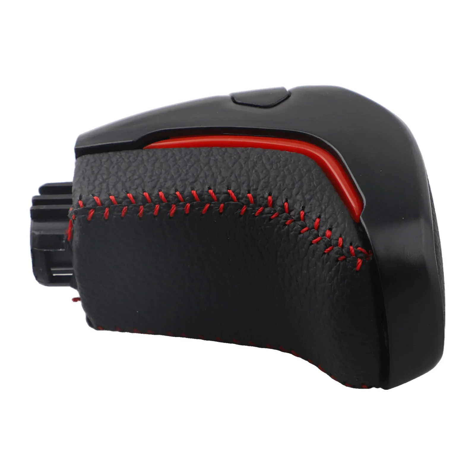 Precision Fit Gear Shift Knob for Toyota For Tacoma For TRD PRO Modern Black Design with Red Stitching