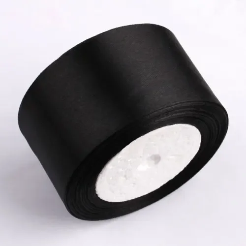Versatile 25-Yard Satin Ribbon - 36 Vibrant Colors for Crafts and Gift Wrapping