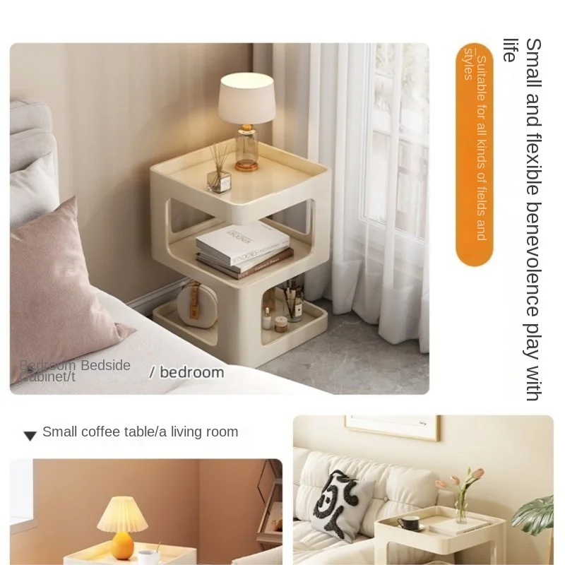 Warming Bedside Table Home Bedroom Small Wrought Iron Bedside Shelf Simple Modern And Creative Table Night Stand