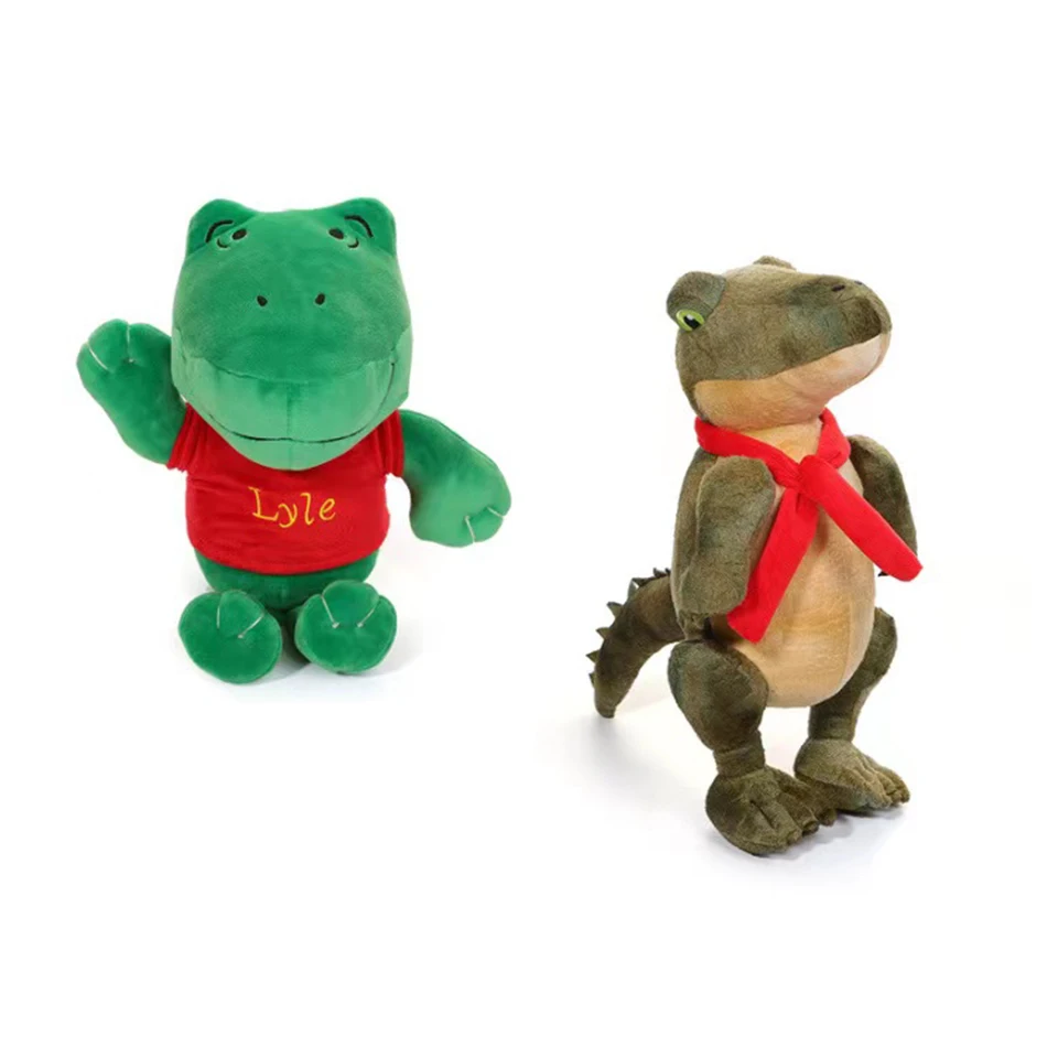 New 30cm lLyle Lyle Crocodile Plush Toys Cute Crocodile Toys Character Doll  Stuffed Animal Toys for Children Christmas Gifts