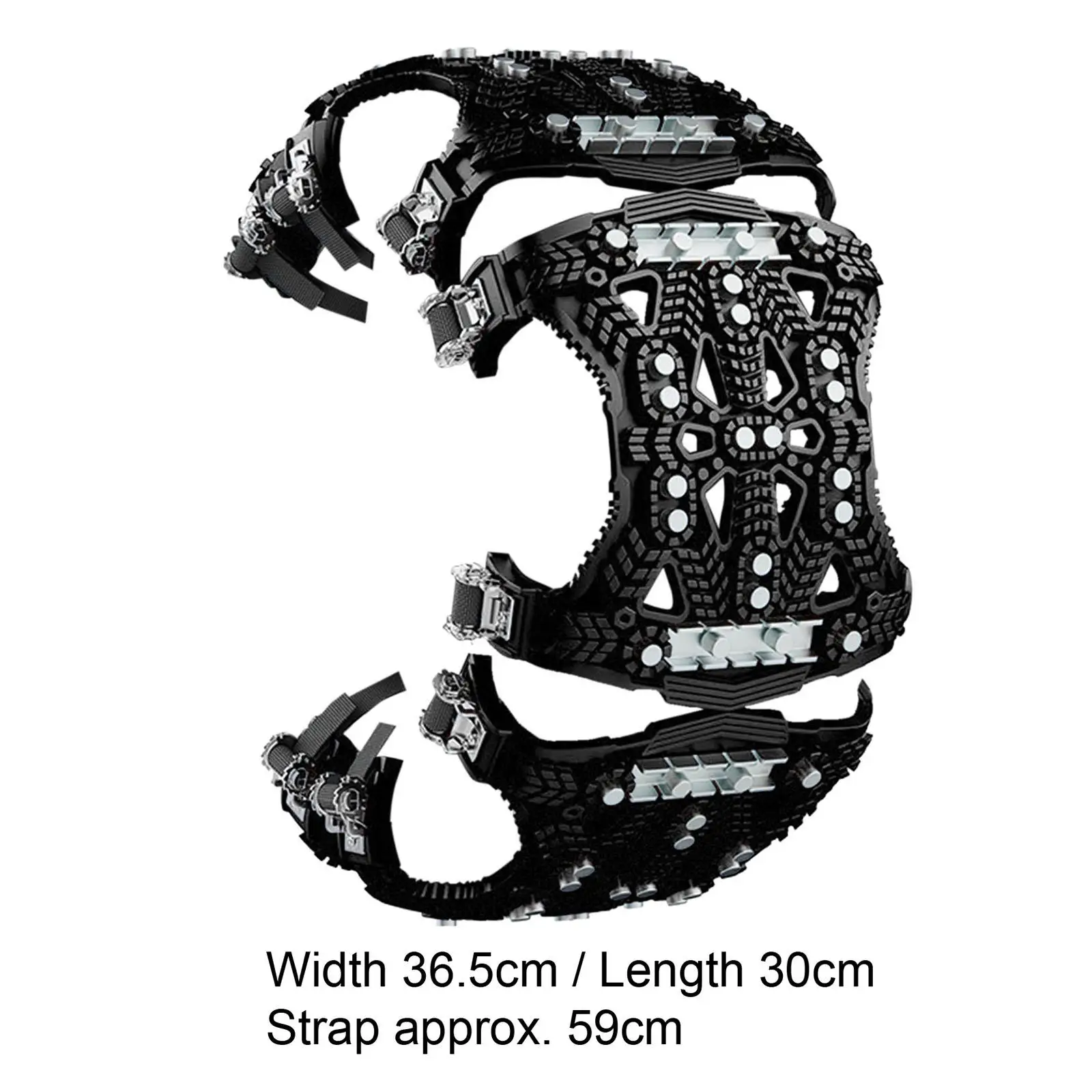 Car Tyres Anti Slip Snow Chain Anti Skid Easily Mount Emergency Accessory Winter