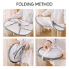 1-3 layers anti-mosquito sun net clothes drying rack folding fish net non-toxic polyester fiber net hanging 4