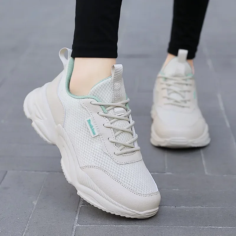 Women Sneakers Mesh Breathable Fashion Female Autumn High Quality Running Tennis Shoe Comfortable Casual Shoes  Zapatillas Mujer