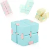 Infinity Cube Fold Fidget Toy Square Plastic Magic Cube Office Flip Cubic Puzzle Vent for Kid adhd Autism Fast Delivery Products 4