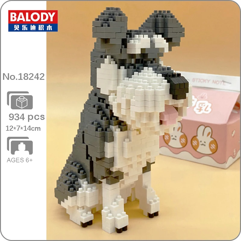 Balody 18151 Doremi Panada Music Animal Pet DIY Mini Diamond Blocks Building Toy 