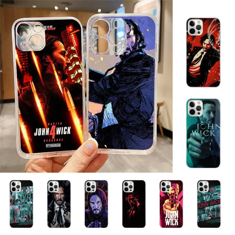 Custodia Per Cellulare John Wick Movie Per Iphone 7 8 Plus X Xr Xs 11 12 13 Se2020 Mini Custodia Iphone 14 Pro Max