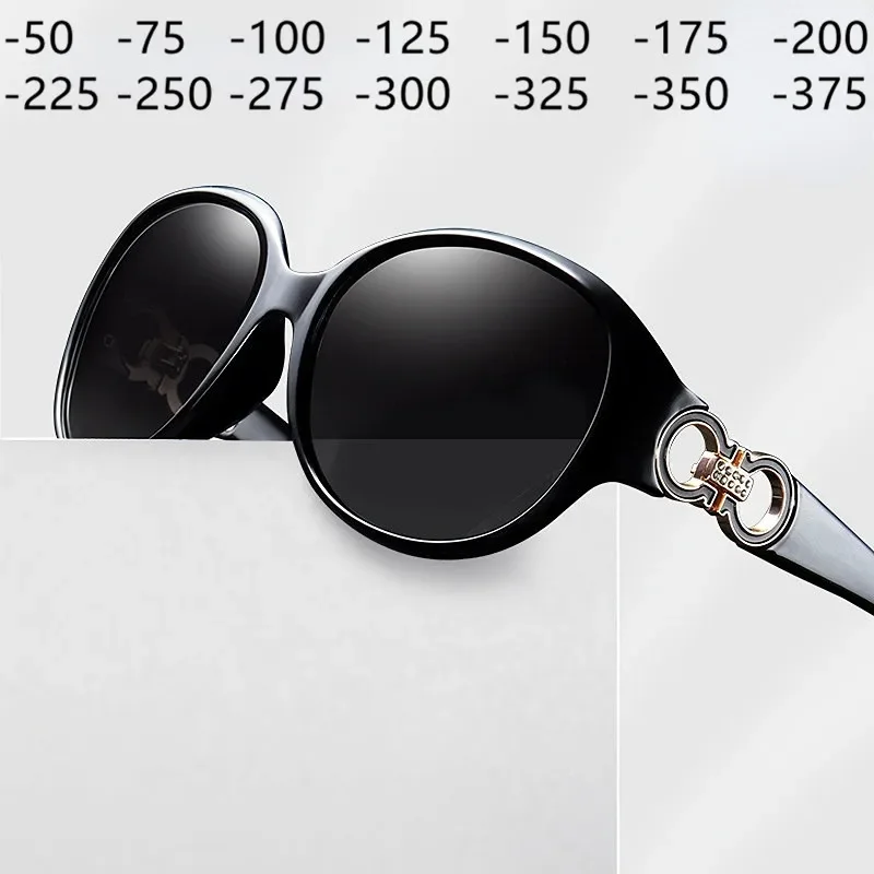 

-100 -125 -150 Sunglasses Women Polarized Light Myopia Glasses Driving Sun Glasses Prescription Optical Glasses